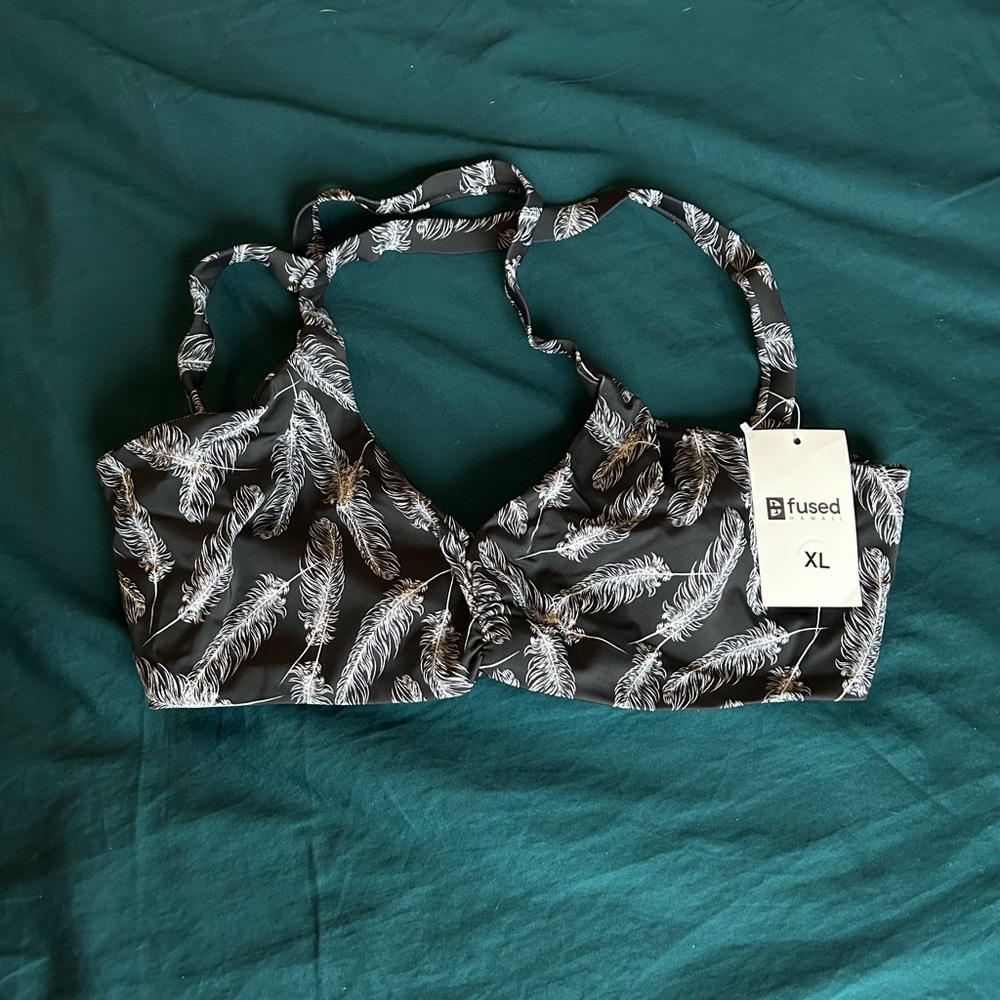 Fused Hawaii Find your wings Print Bikini Top - XL